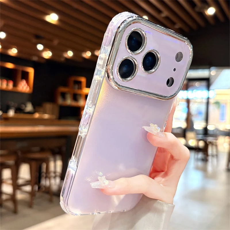 Camera Lens Protector - 글리터 레이저 오로라 렌즈 캔디 컬러