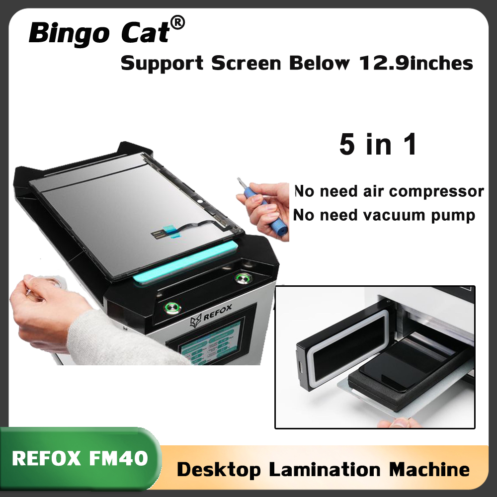 Screen Alignment Tool - REFOX FM-40 5in1 라미네이팅 기계 공기