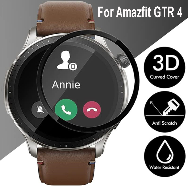 Smartwatch Screen Film - HD 커브드 스크래치 방지 필름, Amazfit
