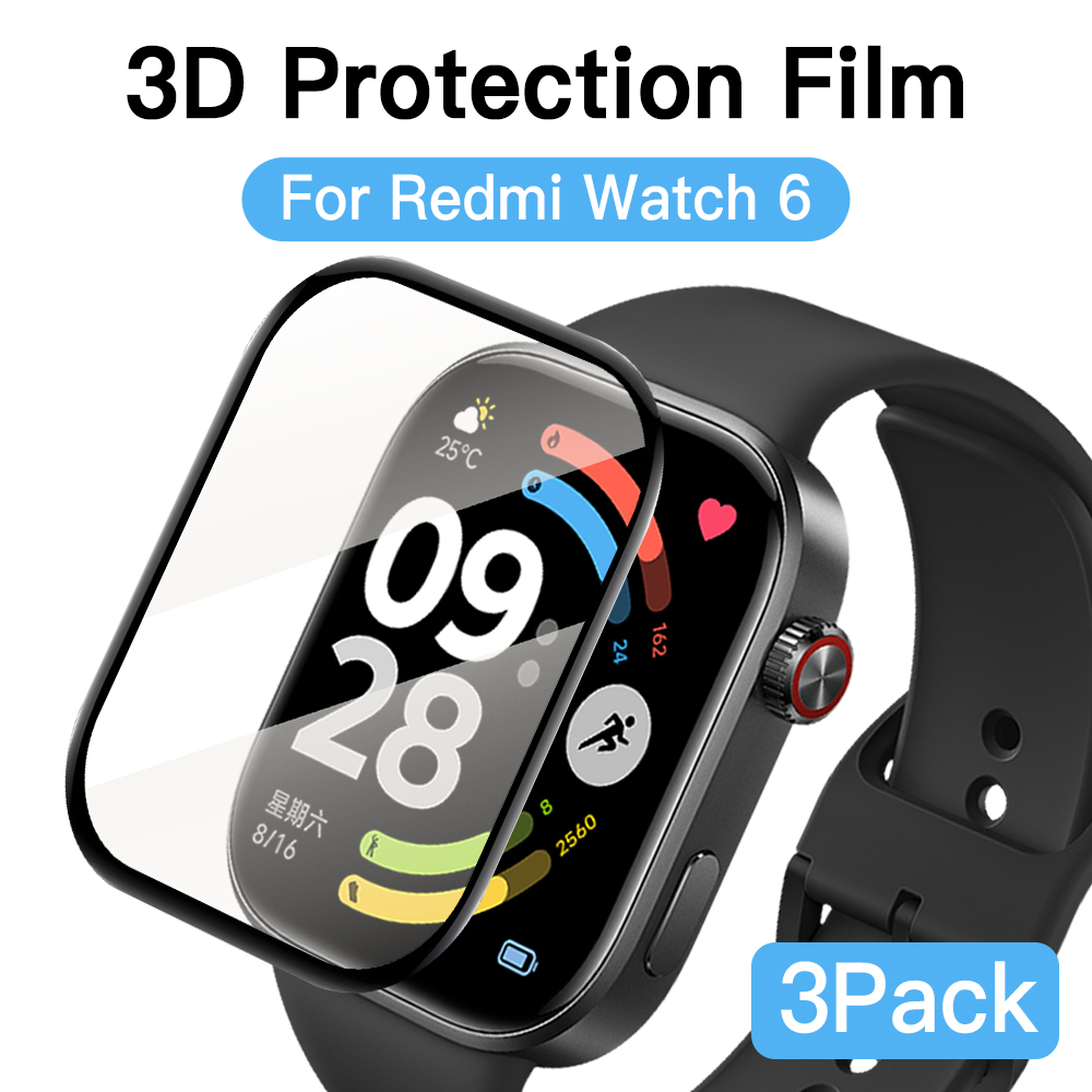 Matte Anti Glare Screen - Xiaomi Redmi Watch 6 용 3Pack