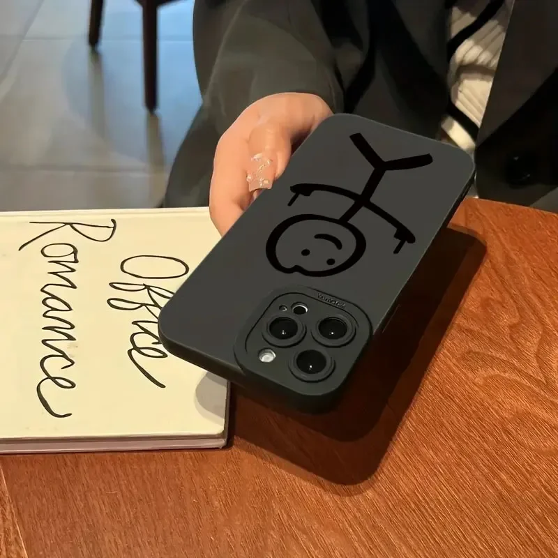 귀여운 만화 매치맨 무광 실리콘 폰 케이스 (아이폰 1 - Apple Iphone 15 리뷰 및 가격